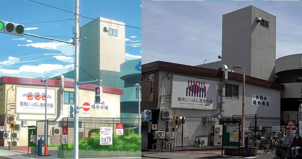 ひびめし第5話の築地の聖地巡礼！登場した築地場外市場のスポットを紹介