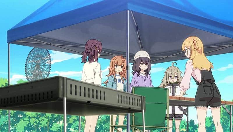 ひびめし第5話で登場したバーベキュー場は葛西臨海公園で背景にシンボルの観覧車も