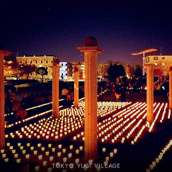 大栗川キャンドルリバーは多摩ニュータウン八王子東部地区、かつての由木村の中心を流れる大栗川を舞台に、地域の絆を深めることを目的で2015年に始まった地域に根付いたイベント