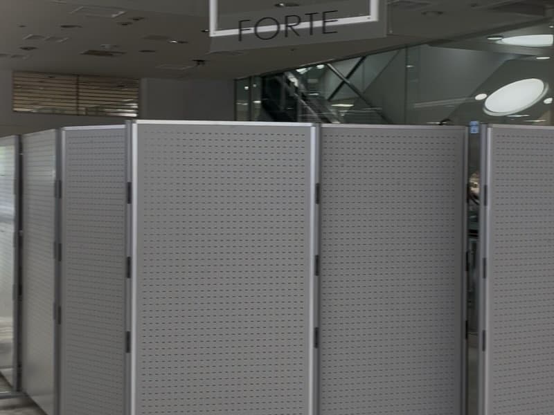 2026年4月15日に閉店したフォルテの跡地の様子