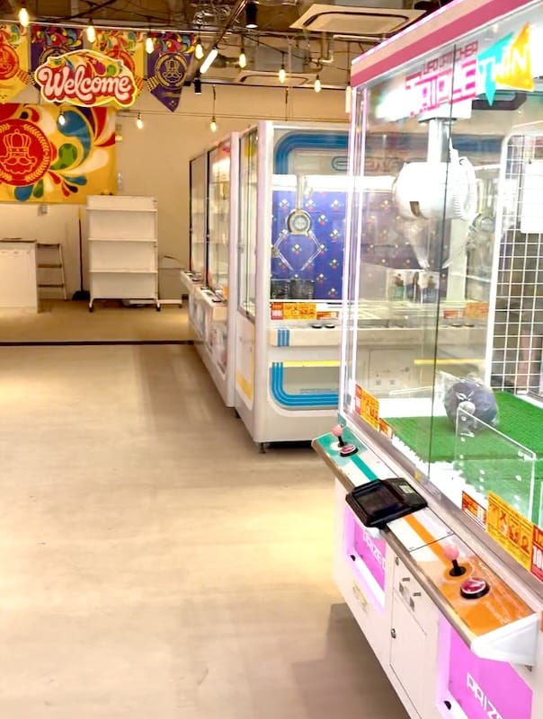 2026年5月2日にサザンウィンズ南大沢にオープンしたゲームセンター「わくわくゲームパラダイス」はクレーンゲームが中心