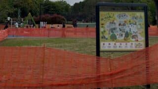 2026年5月1日に八王子市上柚木にある上柚木公園のインクルーシブ広場「だれでも遊べる広場」の一部区画がオープン