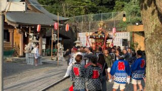 2026年9月5日(土)・6日(日)、八王子市上柚木2丁目の「上柚木愛宕神社」で秋の例大祭が開催