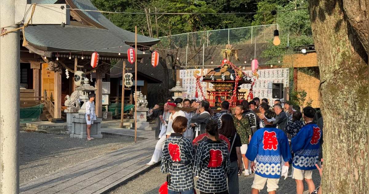 2026年9月5日(土)・6日(日)、八王子市上柚木2丁目の「上柚木愛宕神社」で秋の例大祭が開催